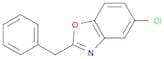 Benzoxazole, 5-chloro-2-(phenylmethyl)-