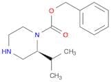 (S)-Benzyl 2-isopropylpiperazine-1-carboxylate hydrochloride