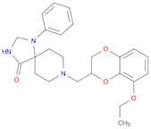 1,3,8-Triazaspiro[4.5]decan-4-one, 8-[(8-ethoxy-2,3-dihydro-1,4-benzodioxin-2-yl)methyl]-1-phenyl-