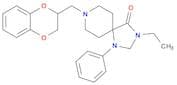 1,3,8-Triazaspiro[4.5]decan-4-one, 8-[(2,3-dihydro-1,4-benzodioxin-2-yl)methyl]-3-ethyl-1-phenyl-