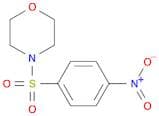 Morpholine, 4-[(4-nitrophenyl)sulfonyl]-