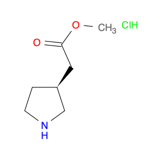 Methyl (s)-pyrrolidin-3-yl-acetate HCl