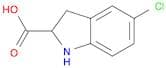 1H-Indole-2-carboxylic acid, 5-chloro-2,3-dihydro-
