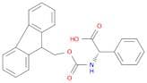 Benzeneacetic acid, α-[[(9H-fluoren-9-ylmethoxy)carbonyl]amino]-, (αS)-