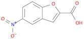 2-Benzofurancarboxylic acid, 5-nitro-