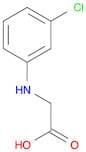2-[(3-Chlorophenyl)amino]acetic acid