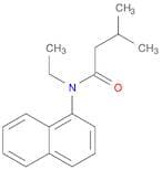 Butanamide, N-ethyl-3-methyl-N-1-naphthalenyl-