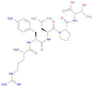 L-Threonine, L-arginyl-4-amino-L-phenylalanyl-L-leucyl-L-prolyl- (9CI)