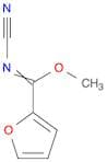 2-Furancarboximidic acid, N-cyano-, methyl ester