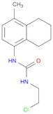 Urea, N-(2-chloroethyl)-N'-(5,6,7,8-tetrahydro-4-methyl-1-naphthalenyl)-