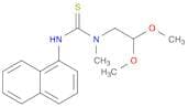 Thiourea, N-(2,2-dimethoxyethyl)-N-methyl-N'-1-naphthalenyl-
