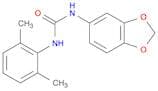 Urea, N-1,3-benzodioxol-5-yl-N'-(2,6-dimethylphenyl)-