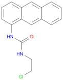 Urea, N-1-anthracenyl-N'-(2-chloroethyl)-