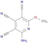 3,4,5-Pyridinetricarbonitrile,2-amino-6-methoxy-