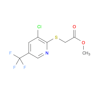 Methyl 2-((3-chloro-5-(trifluoromethyl)pyridin-2-yl)thio)acetate