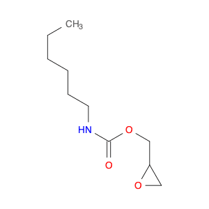 Carbamic acid, hexyl-, oxiranylmethyl ester (9CI)