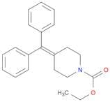 1-Piperidinecarboxylic acid, 4-(diphenylmethylene)-, ethyl ester