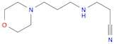 Propanenitrile, 3-[[3-(4-morpholinyl)propyl]amino]-