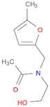 Acetamide, N-(2-hydroxyethyl)-N-[(5-methyl-2-furanyl)methyl]-