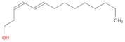 3,5-Tetradecadien-1-ol, (3Z,5E)-