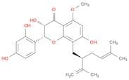 4H-1-Benzopyran-4-one, 2-(2,4-dihydroxyphenyl)-2,3-dihydro-3,7-dihydroxy-5-methoxy-8-[(2R)-5-methy…