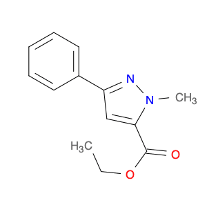 1H-Pyrazole-5-carboxylic acid, 1-methyl-3-phenyl-, ethyl ester