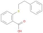 Benzoic acid, 2-[(2-phenylethyl)thio]-