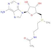 Adenosine, 5'-[[3-(acetylamino)propyl]methylsulfonio]-5'-deoxy- (9CI)