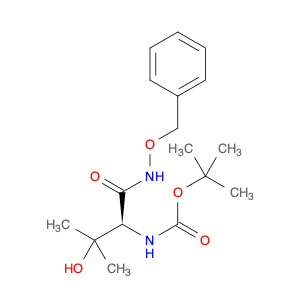 (S)-tert-Butyl (1-((benzyloxy)amino)-3-hydroxy-3-methyl-1-oxobutan-2-yl)carbamate