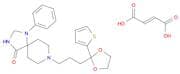 8-(3-(2-THIENYL-2-DIOXOLANYL)PROPYL)-4-OXO-1-PHENYL-1,3,8-TRIAZASPIRO(4,5)DECANE FUMARATE