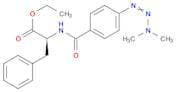 Phenylalanine, N-[4-(3,3-dimethyl-1-triazenyl)benzoyl]-, ethyl ester (9CI)
