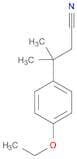 Benzenepropanenitrile, 4-ethoxy-β,β-dimethyl-