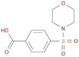 Benzoic acid, 4-(4-morpholinylsulfonyl)-