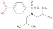 4-[bis(2-methylpropyl)sulfamoyl]benzoic acid
