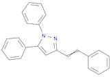 1H-Pyrazole, 1,5-diphenyl-3-(2-phenylethenyl)-