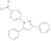 1H-Pyrazole, 1-(4-nitrophenyl)-3,5-diphenyl-