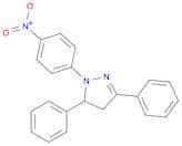1H-Pyrazole, 4,5-dihydro-1-(4-nitrophenyl)-3,5-diphenyl-