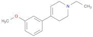 Pyridine, 1-ethyl-1,2,3,6-tetrahydro-4-(3-methoxyphenyl)-
