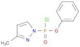 Phosphonochloridic acid, (3-methyl-1H-pyrazol-1-yl)-, phenyl ester (9CI)