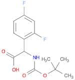 Benzeneacetic acid, α-[[(1,1-dimethylethoxy)carbonyl]amino]-2,4-difluoro-