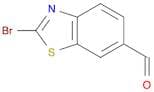6-Benzothiazolecarboxaldehyde, 2-bromo-