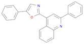 Quinoline, 2-phenyl-4-(5-phenyl-2-oxazolyl)-
