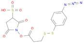 Propanoic acid,3-[(4-azidophenyl)dithio]-, 2,5-dioxo-3-sulfo-1-pyrrolidinyl ester