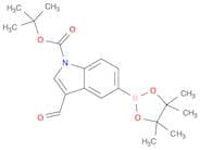 1H-Indole-1-carboxylic acid, 3-formyl-5-(4,4,5,5-tetramethyl-1,3,2-dioxaborolan-2-yl)-, 1,1-dimeth…
