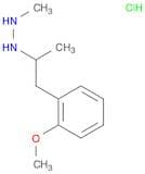 Hydrazine, 1-[2-(2-methoxyphenyl)-1-methylethyl]-2-methyl-, hydrochloride (1:1)