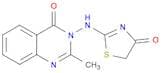 4(3H)-Quinazolinone, 3-[(4,5-dihydro-4-oxo-2-thiazolyl)amino]-2-methyl-