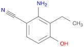 Benzonitrile, 2-amino-3-ethyl-4-hydroxy-