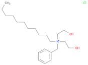 Benzenemethanaminium, N,N-bis(2-hydroxyethyl)-N-undecyl-, chloride (1:1)