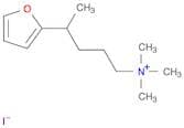 2-Furanbutanaminium, N,N,N,δ-tetramethyl-, iodide (1:1)