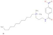 1-Dodecanaminium, N,N-dimethyl-N-[3-[(4-nitrobenzoyl)amino]propyl]-, bromide (1:1)
